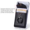 YUNCE Self Adhesive Phone Card Wallet with Ring Stand Flip Cover, Black view 4