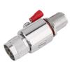 Riotaxy Lightning Arrestor N Male to Female Bulkhead 50 Ohm 0-3GHz with 90V Gas Tube Lightning Arrester view 1