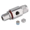Riotaxy Lightning Arrestor N Male to Female Bulkhead 50 Ohm 0-3GHz with 90V Gas Tube Lightning Arrester view 3
