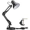 PowerKing Metal Swing Arm Desk Lamps, Adjustable Architect Lamp, Black view 1
