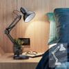 PowerKing Metal Swing Arm Desk Lamps, Adjustable Architect Lamp, Black view 2