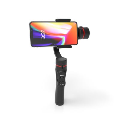 Tzumi SteadyGo Smartphone Stabilizing Gimbal Motorized Rechargeable 3-Axis Handheld Gimbal for Smooth, Steady Digital Photography and Advanced Video Filming Techniques, Black (5643AMZ)