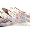 Rongda Smart Home WS2812B 5050 RGB LED Strip 30 Led/M Individual Addressable Full Color Flexible Pixel Rope Light Non Waterproof IP20 DC5V Pack of 5M (White PCB) view 2
