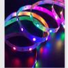 Rongda Smart Home WS2812B 5050 RGB LED Strip 30 Led/M Individual Addressable Full Color Flexible Pixel Rope Light Non Waterproof IP20 DC5V Pack of 5M (White PCB) view 4