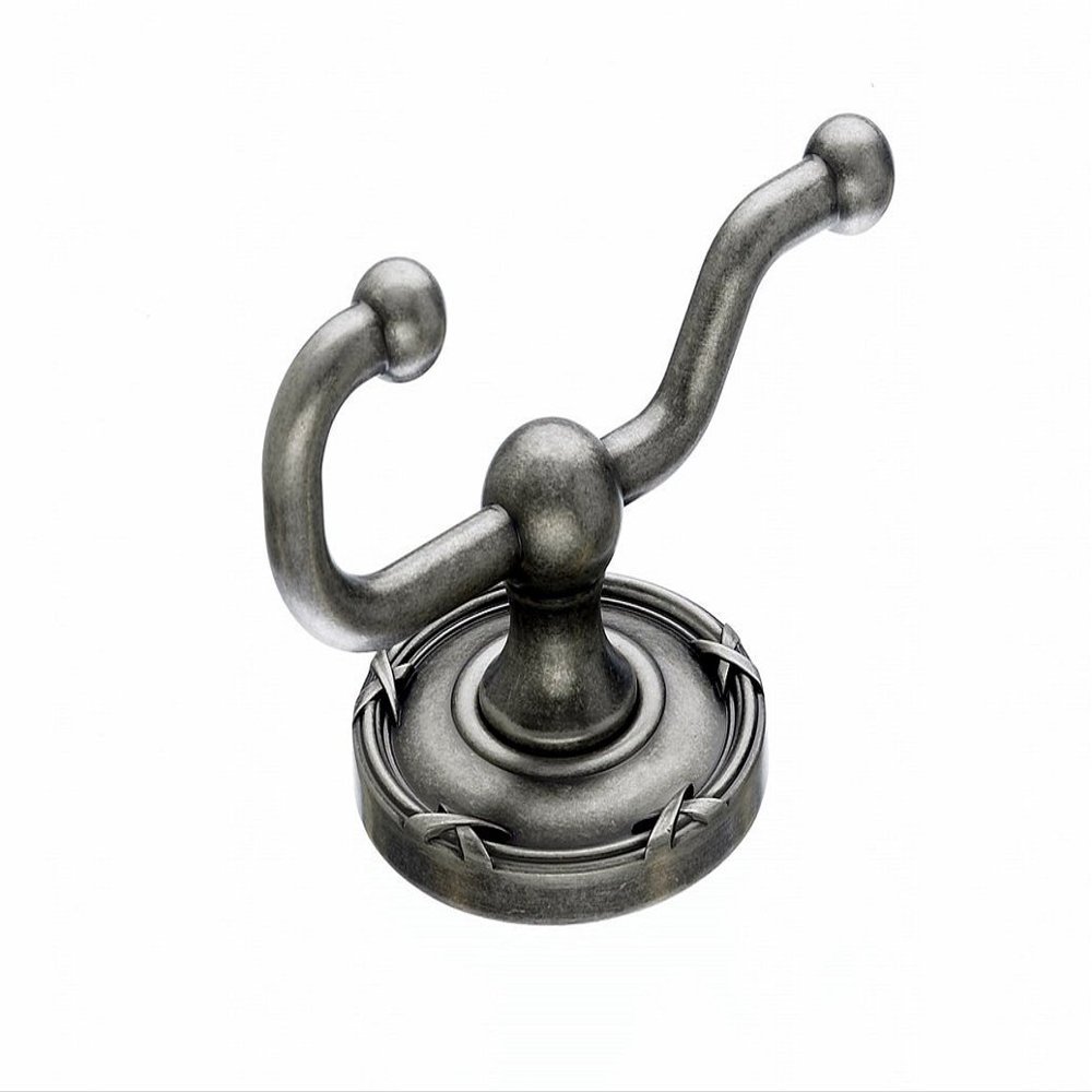 Top Knobs Edwardian Bath 5" Wall Bath Hooks Antique Pewter ED2APE