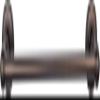Top Knobs ED6ORBC Bath Edwardian Collection 18 Inch Single Towel Bar with Oval Backplate, Oil Rubbed Bronze Finish view 4