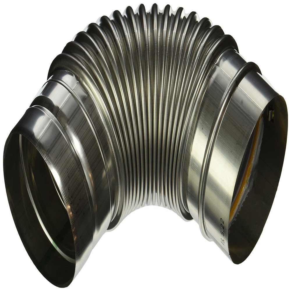 Noritz VP4-90ELBOW 90 Degree elbow vent pipe for 4" Stainless Steel