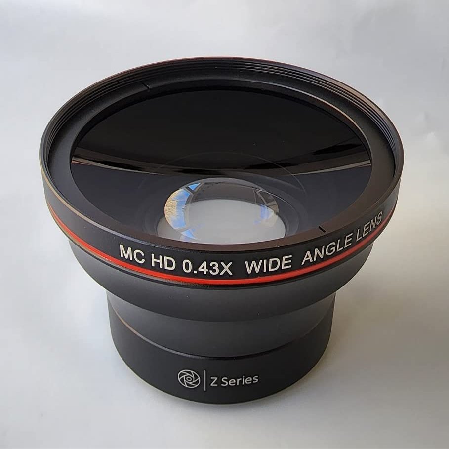 Hi Definition Pro 0.43x Super Fisheye Lens with Macro for Samsung NX300M (58mm Size)