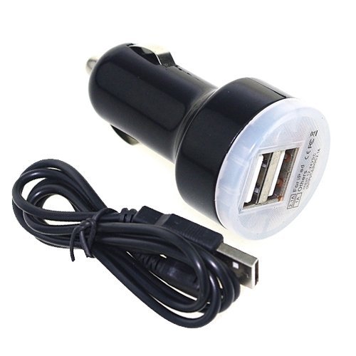 PK Power Micro USB Car DC Adapter for BlackBerry Playbook RDJ21WW P100-16WFACC-39343-301 ACC39343301 ASY-18080-001 ASY-18080-003 BlackBerry 9900 9930 Bold8230 Storm 9500 9530 Thunder 2 9520