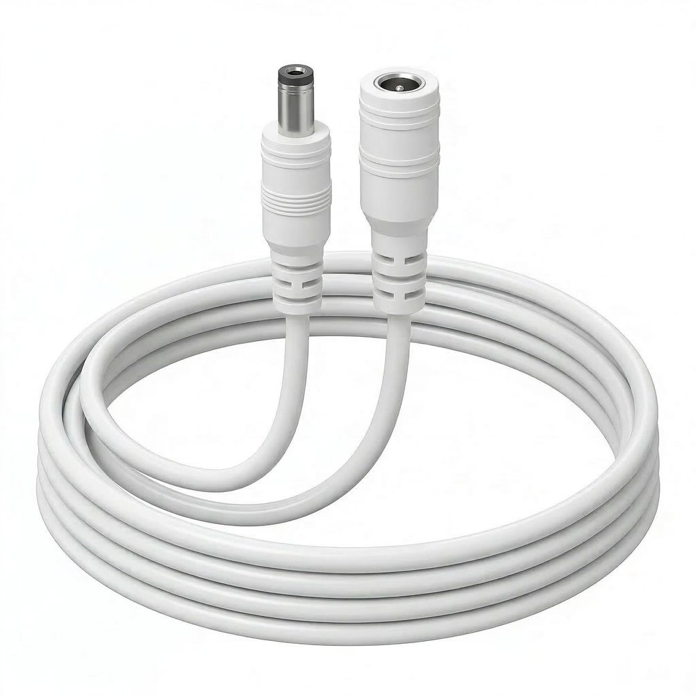 GetInLight Linking Cord for Puck Light IN-0102 and IN-0113 Series, White, 72-Inch, JC4-72-WH
