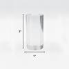 Royal Designs, Inc. F-5036L-1 Clear Lucite Lamp Finial, 1 x 2 inch, Tall Cylinder view 3
