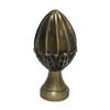 Royal Designs, Inc. Fancy Egg Shape Design Finial for Lamp Shade, F-5059AB-1, Antiqued Bras view 1