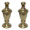 Royal Designs Simple Vase Design 2.5" Lamp Finial for Lamp Shade, Polished Brass - Set of 2 view 1