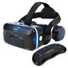 VR Headset with Remote Controller Immersive 3D VR Glasses Virtual Reality Headset with Stereo Headphone and Adjustable Headstrap for 3D Movies & VR Games, Fit for 4.7-6.0 inch iOS/Android Smartphone view 1