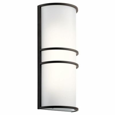 Kichler Lighting 11315OZLED Two Light Wall Sconce, Olde Bronze
