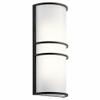 Kichler Lighting 11315OZLED Two Light Wall Sconce, Olde Bronze view 1