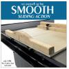 Peachtree Woodworking Supply 18 inch Precision Steel Miter Bar Rail Runner with Adjustable Spring Loaded Plungers for DIY Table Saw Crosscut Sleds & Jigs to Slide in 3/4 inch by 3/8 inch Miter Slots view 3