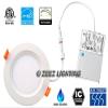ZEEZ Lighting - 9W (OD 4.75" / ID 4") Natural White LED Recessed Panel Down Light Bulb Slim Lamp Fixture w/Junction Box ETL Listed - 1 Pack view 4
