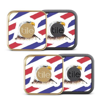 MightySkins Skin Compatible with Tile Pro Sport and Style Smart (Pack of 4 Skins) - Eagle Head | Protective, Durable, and Unique Vinyl wrap Cover | Easy to Apply, Remove | Made in The USA