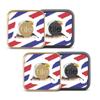 MightySkins Skin Compatible with Tile Pro Sport and Style Smart (Pack of 4 Skins) - Eagle Head | Protective, Durable, and Unique Vinyl wrap Cover | Easy to Apply, Remove | Made in The USA view 1