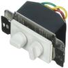 Legrand Dual Rotary Fan Speed & 300W Light Dimmer Switch, White 1-Pack view 1