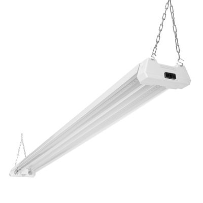 Maxxima 4 ft. LED Motion Sensor Shop Light Fixture, 5000K, 4600 Lumens