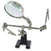 Ram-Pro Helping Hands Magnifier Glass Stand with Alligator Clips  4X Magnifying Lens, Perfect for Soldering, Crafting & Inspecting Micro Objects view 1