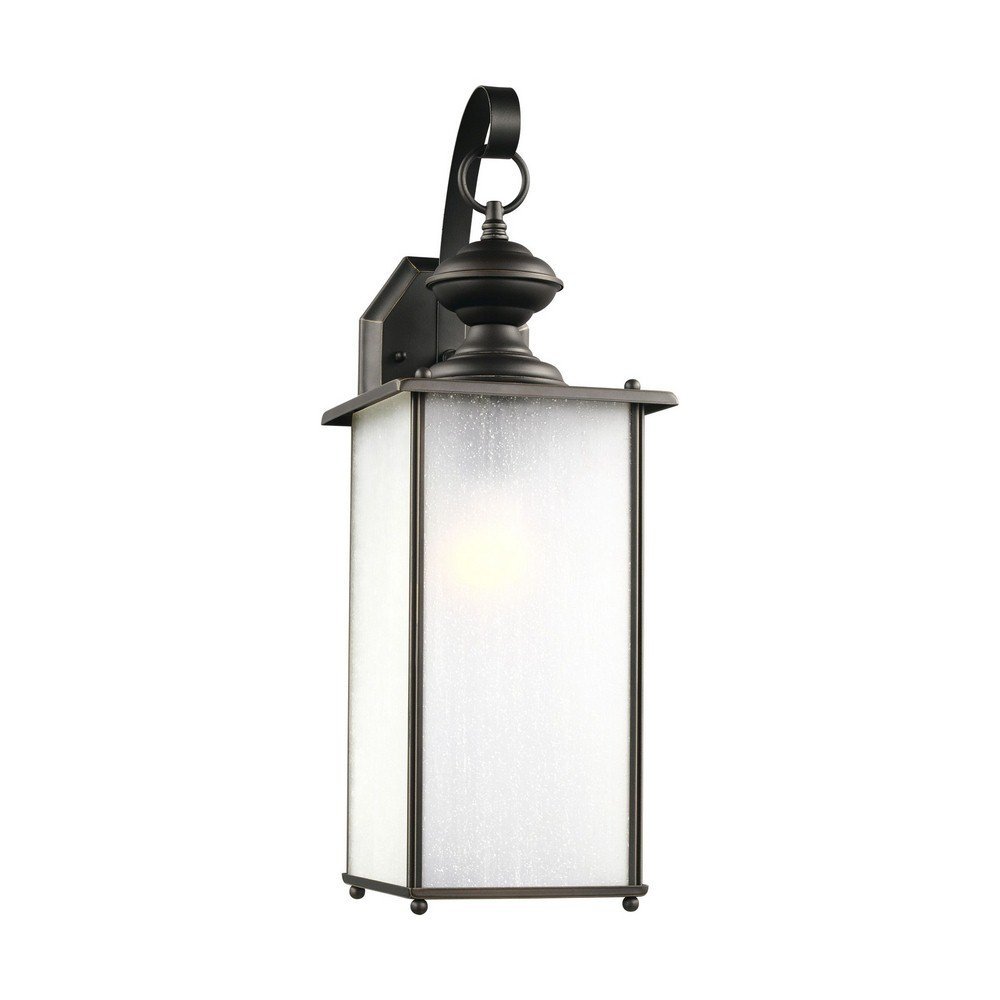 Generation Lighting 84670EN3-71 Jamestowne Outdoor Wall Sconce, 1-Light LED 9.5 Watts, Antique Bronze, Extra Large