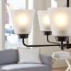 Generation Lighting 3115205-05 Kerrville Five - Light Chandelier Hanging Modern Fixture, Chrome view 2