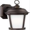 Generation Lighting 8650701EN3-71 Calder Outdoor Wall Sconce, LED 9.5 Watts, Antique Bronze, Medium one Light, 12.25 Inch Height, 7.875 Inch Wide, StoneStrong Construction view 1