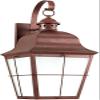 Generation Lighting 8463DEN3-44 One Light Outdoor Wall Lantern, Weathered Copper view 3