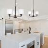 Generation Lighting 3128803EN3-710 Canfield Three - Light Chandelier Hanging Modern Fixture, Bronze view 2