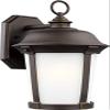 Generation Lighting 8750701-71 Calder Outdoor Wall Sconce, 75 Watts, Antique Bronze, Large one Light view 3