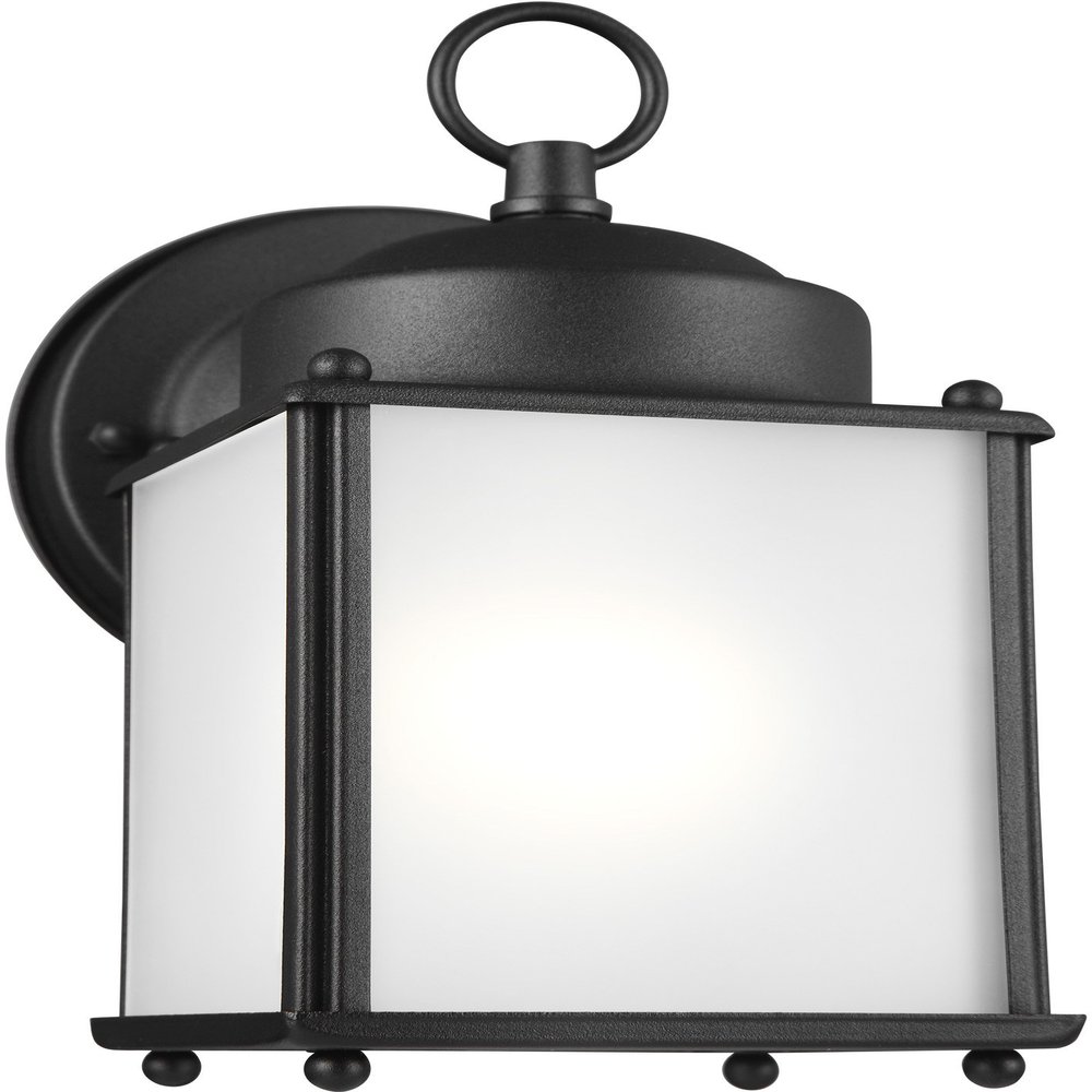 Generation Lighting 8592001EN3-12 Lighting New Castle-100W One Light Outdoor Wall Lantern in Traditional Style-4.25 Inch Wide by 8.25 Inch high-B, Brass Construction