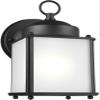 Generation Lighting 8592001EN3-12 Lighting New Castle-100W One Light Outdoor Wall Lantern in Traditional Style-4.25 Inch Wide by 8.25 Inch high-B, Brass Construction view 1