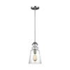 Sea Gull Lighting 6536901-962 Kea One-Light Pendant Hanging Modern Light Fixture, Brushed Nickel Finish view 1