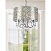 USUT 4-Light Chrome Crystal Chandelier view 1