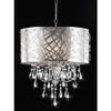 USUT 4-Light Chrome Crystal Chandelier view 2