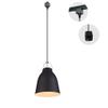 Kiven 1-Light H-Type 3 Wire Metal Pail Track Light Pendants Length 3.3 Ft Restaurant Chandelier Deco Chandelier Instant Pendant Fixture ,Bulb Not Include,Industrial Pendant Lamp (TB0263-B) view 1
