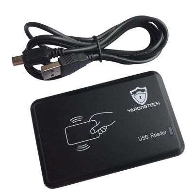 YARONGTECH RFID Card Reader, USB RFID Proximity Sensor Smart ID Card Reader EM4100 (10H)