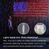 HYH American Flag LED Lights, 420 LEDs Net Light Up Flag Outdoor Waterproof view 4