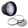 Canon PowerShot SX40 HS 2.2X High Grade Super Telephoto Lens + Lens/Filter Adapter + 58mm 3 Piece Filter Kit + Nw Direct 5 Piece Cleaning Kit view 1