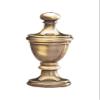 B&P Lamp Brass Finial, Antique Finish, Tap 1/4-27F view 2