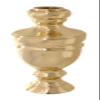 B&P Lamp 4 1/2" Cast Brass Spindle view 2
