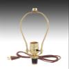 B&P Lamp Make-A-Lamp Kit W/9" harp, Brown Cord view 1