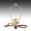 B&P Lamp Make-A-Lamp Kit W/9" harp, Brown Cord view 3