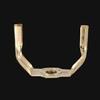 B&P Lamp Regular Weight Lamp Shade Harp Holder Base, 1/8IP, Brass Plated Steel view 4