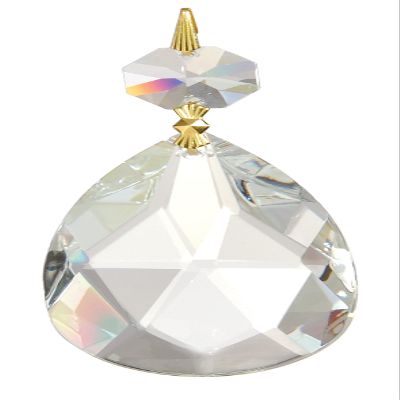B&P Lamp BrilliantCut Glass Rosette Pendant 1 Inch (25MM)