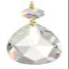B&P Lamp BrilliantCut Glass Rosette Pendant 1 Inch (25MM) view 2