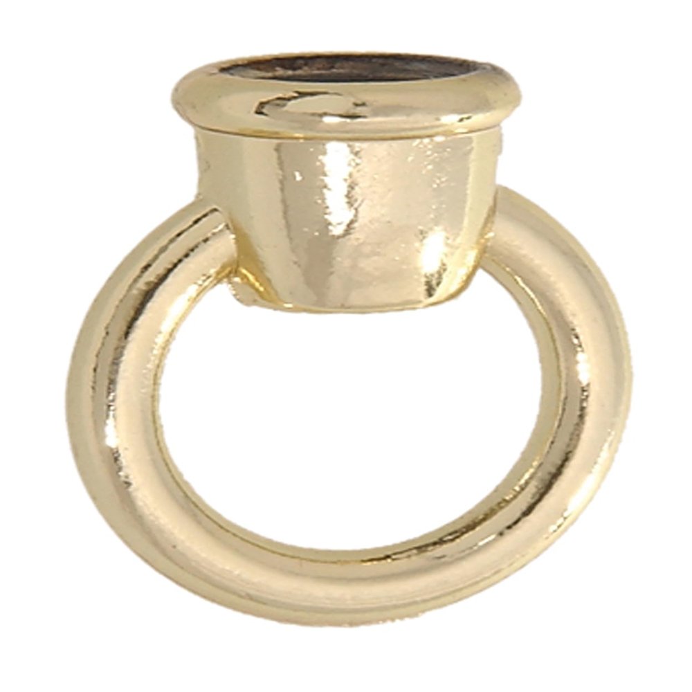 B&P Lamp 1 1/4" Ht. Die Cast Zinc Loop W/Brass Finish
